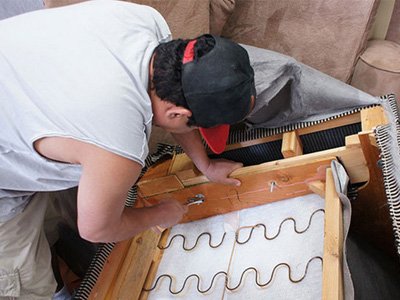 Sofa repair and renovation project photo - Renovation